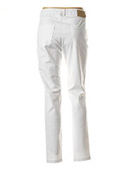 Pantalon slim blanc PAZ TORRAS pour femme seconde vue