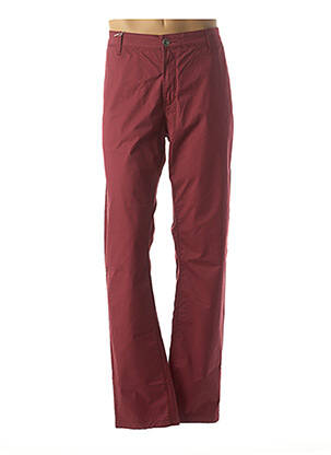 Pantalon chino rouge LEE COOPER pour homme