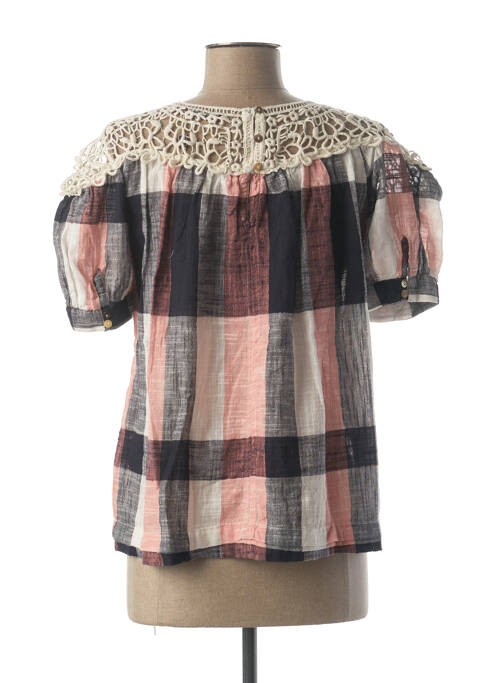 Top rose LOIS pour femme