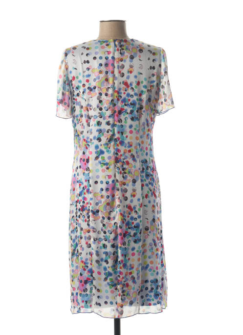 Robe mi-longue bleu GUY DUBOUIS pour femme