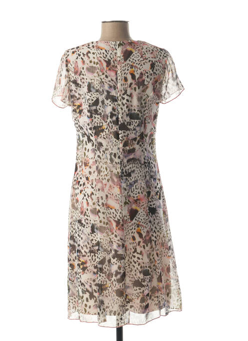 Robe mi-longue rose GUY DUBOUIS pour femme