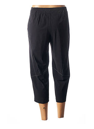 Pantacourt coupe droite noir FRANCE RIVOIRE femme