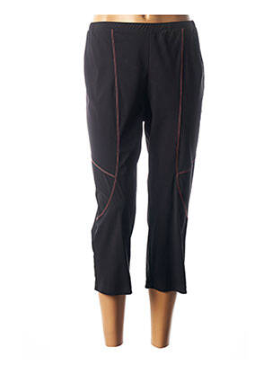 Pantacourt coupe droite noir GUY DUBOUIS femme