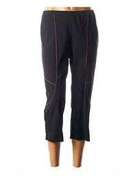 Pantacourt coupe droite noir GUY DUBOUIS femme