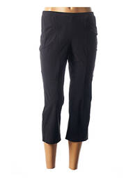Pantacourt coupe droite noir GUY DUBOUIS femme