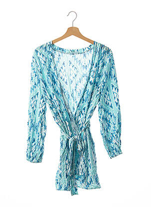 Veste casual coupe cintrée bleu MELISSA ODABASH femme