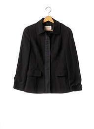 Veste casual epaulette noir BYBLOS femme