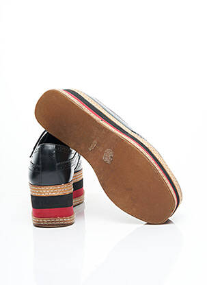 Derbies matière lisse talon de 4 à 6cm noir HAVANA femme