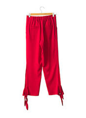 Pantalon 7/8 rouge SO ALLURE pour femme seconde vue