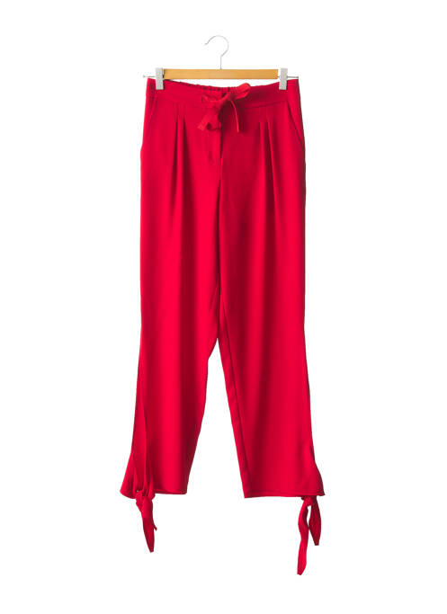 Pantalon 7/8 rouge SO ALLURE pour femme