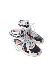 Baskets fermeture lacets talon plat jusqu'à 3cm beige ESSENTIEL ANTWERP femme