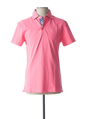 Polo rose HACKETT pour homme