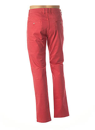 Pantalon chino stretch taille normale rouge LCDN homme