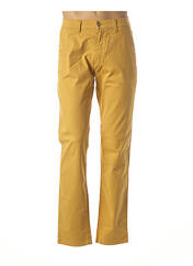 Pantalon droit jaune LCDN pour homme seconde vue