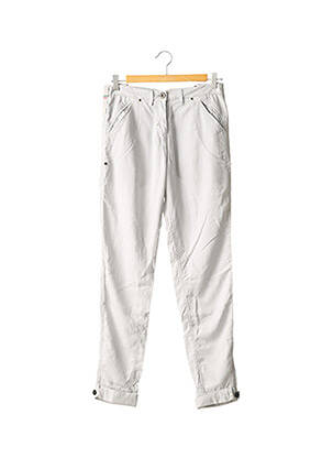 Pantalon droit gris AERONAUTICA pour homme