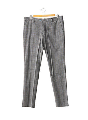 Pantalon droit gris MMX pour homme