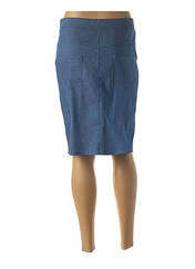 Jupe mi-longue bleu HALOGENE pour femme seconde vue