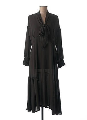 Robe mi-longue noir CHANTAL B. pour femme