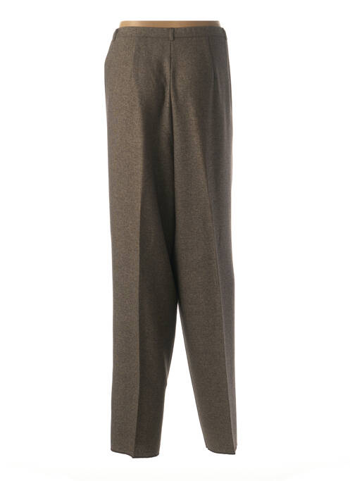 Pantalon slim marron CHRISTIAN MARRY pour femme