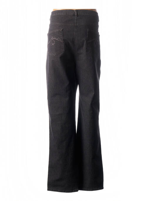 Jeans coupe droite noir CHRISTIAN MARRY pour femme