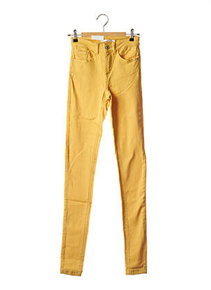 Jeans skinny taille normale taille normale jaune B.YOUNG femme