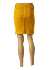 Jupe courte jaune ICHI pour femme seconde vue