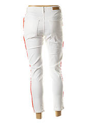Pantalon 7/8 blanc BLEND SHE pour femme seconde vue