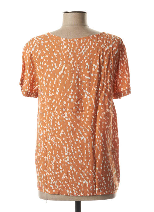 Blouse marron ICHI pour femme