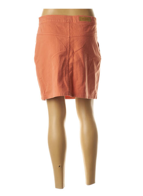Jupe courte orange BLEND SHE pour femme