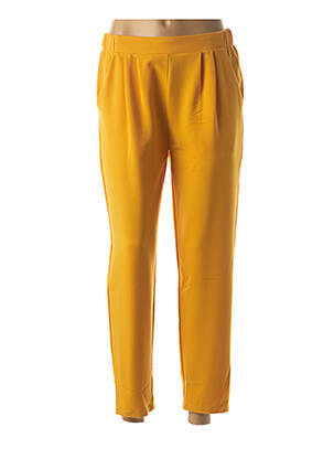 Pantalon 7/8 jaune MINIMUM pour femme