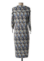 Robe mi-longue bleu CAROLINE BISS pour femme seconde vue