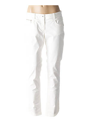 Pantalon droit blanc PENNYBLACK pour femme