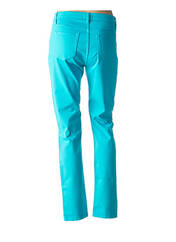 Pantalon droit bleu FUEGO WOMAN pour femme seconde vue