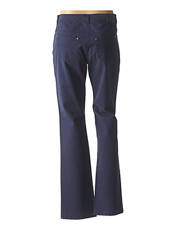 Pantalon droit bleu PAUL BRIAL pour femme seconde vue