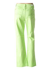 Pantalon droit vert VOTRE NOM pour femme seconde vue