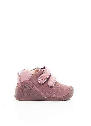 Baskets violet BIOMECANICS pour fille