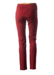 Pantalon slim rouge PAZ TORRAS pour femme seconde vue