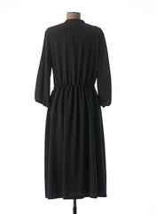 Robe mi-longue noir PIU PIU pour femme seconde vue