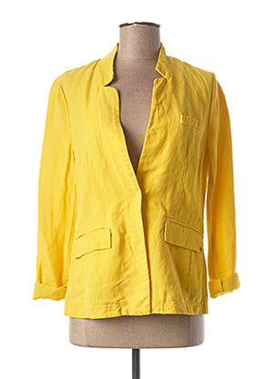 Veste casual jaune SANDWICH pour femme
