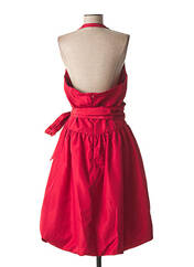 Robe mi-longue rouge FASHION NEW YORK pour femme seconde vue