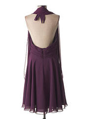 Robe mi-longue violet BARI JAY pour femme seconde vue