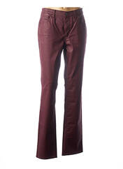 Pantalon slim rouge KANOPE pour femme seconde vue