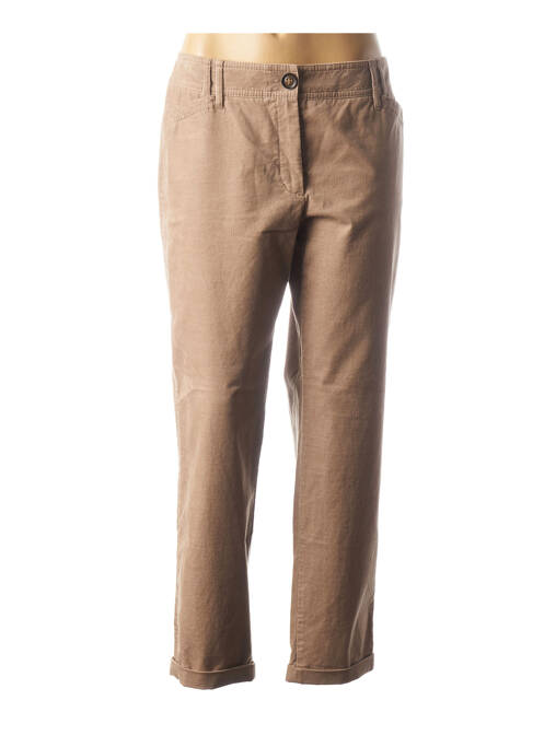 Pantalon chino marron GERRY WEBER pour femme