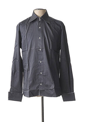 Chemise manches longues gris FRANCK ELISEE pour homme