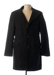 Manteau long noir KAMAO pour homme seconde vue