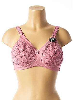 Soutien-gorge sans armature sans armature rose ROSA JUNIO femme
