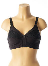 Soutien-gorge broderie haut soutien-gorge emboitant noir ANDLINA femme