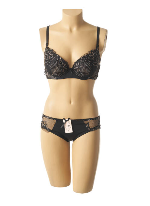 Ensemble lingerie noir HANA pour femme