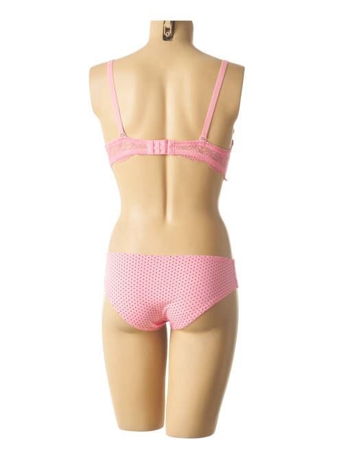 Ensemble lingerie rose HANA pour femme