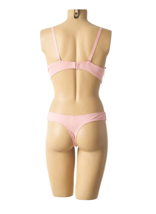 Ensemble lingerie rose HANA femme